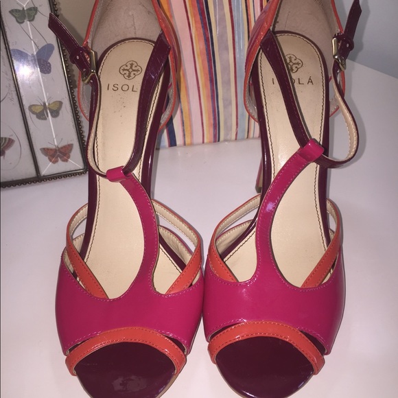 Isola Peep Toe Heels - Picture 1 of 4